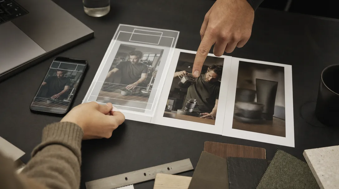 AI Vertical Ads Break Under the Caption Bar - in-article production visual 2
