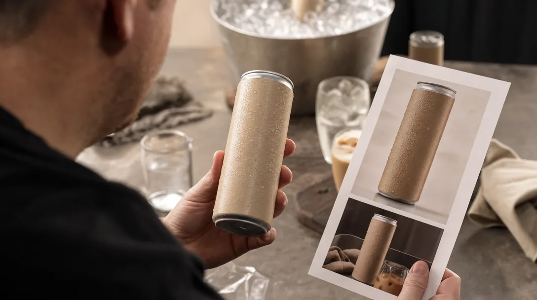 AI Beverage Ads Need Condensation Truth Before the First Pour - in-article production visual 1