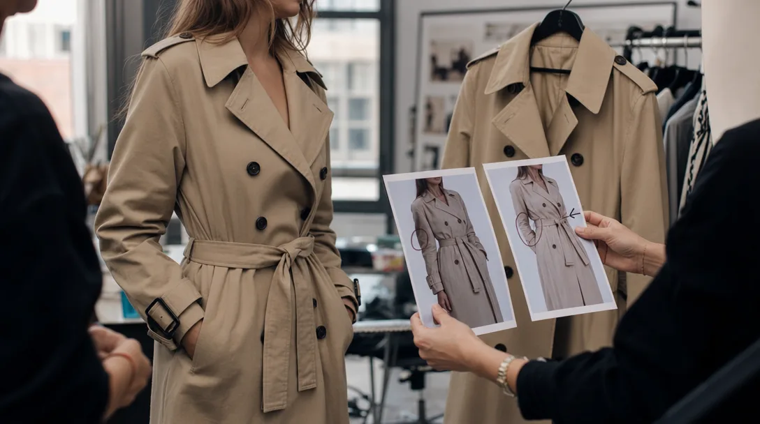 AI Model Photography for Ecommerce: The Fit Errors Teams Approve Too Early - in-article production visual 2