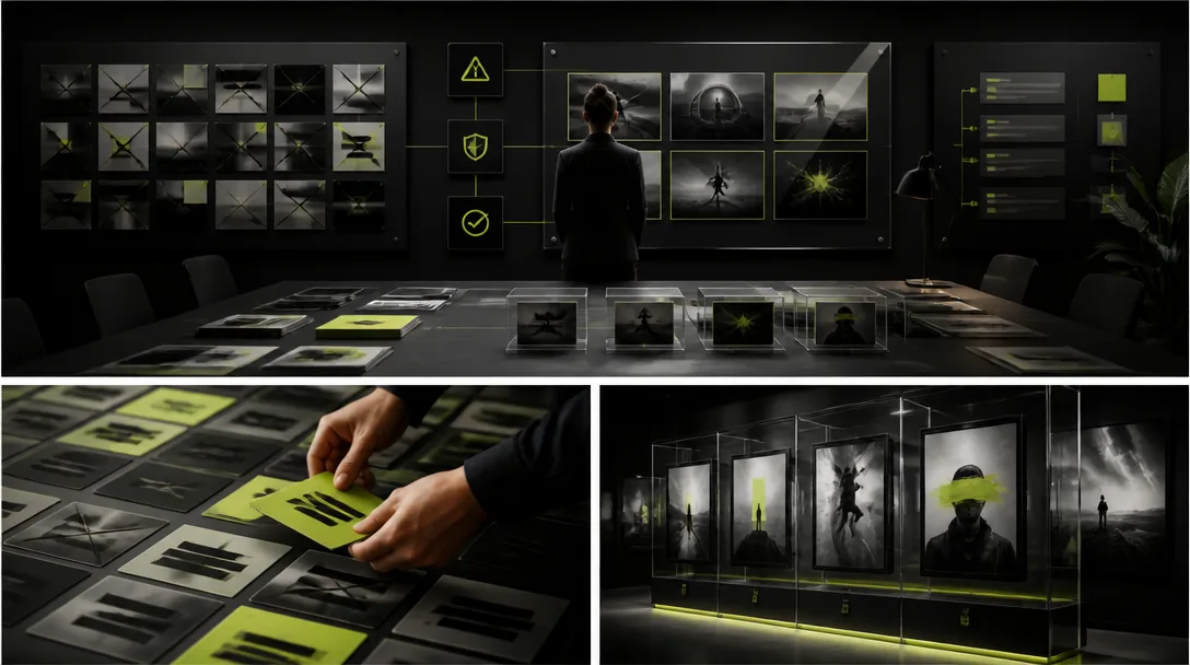 AI Brand Safety Is a Creative System, Not a Legal Checkbox - in-article production visual 2