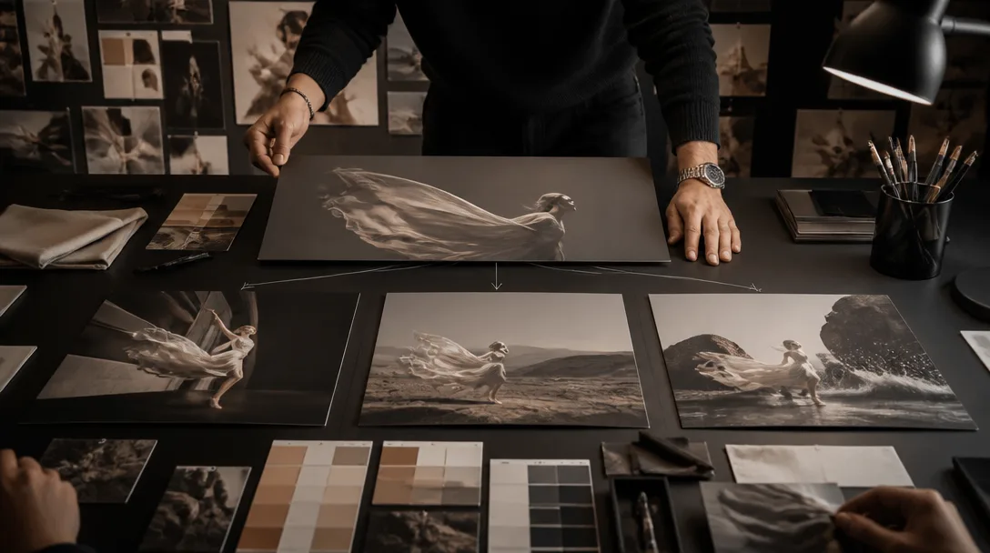 Proč AI varianty reklam selžou, když je slabý původní nápad - in-article production visual 1